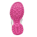 Dark Pink-Multicoloured - Back - Geox Girls J Borealis Sandals