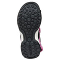 Fuchsia-Black - Back - Geox Girls J Borealis Sandals