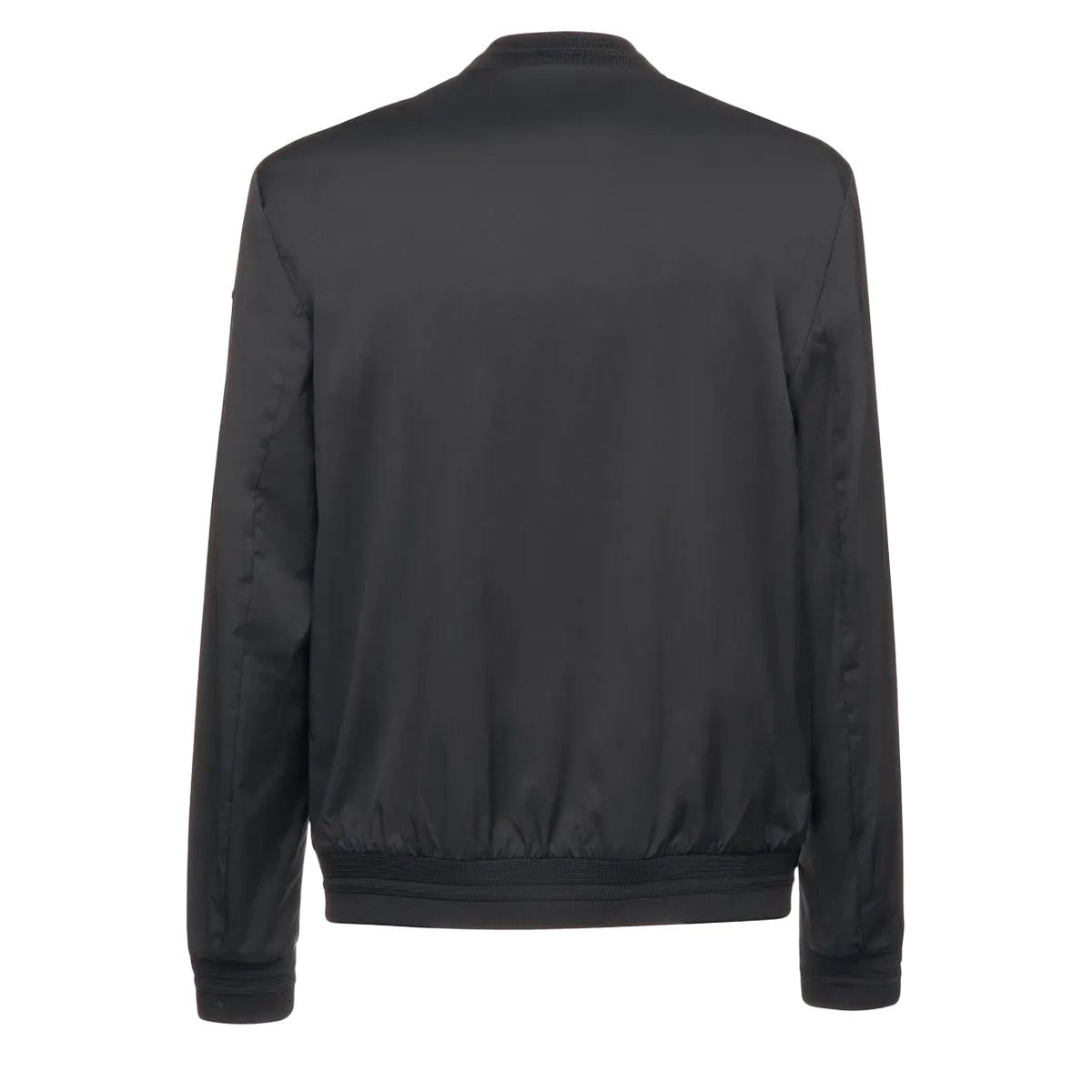 Black - Back - Geox Mens Avola Bomber Jacket