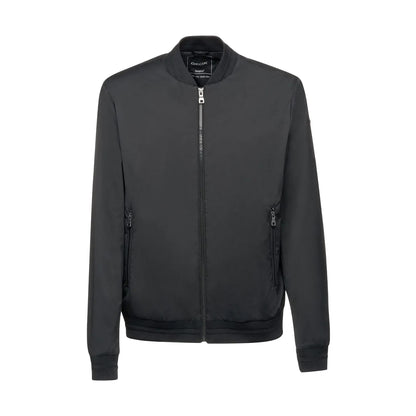 Black - Front - Geox Mens Avola Bomber Jacket