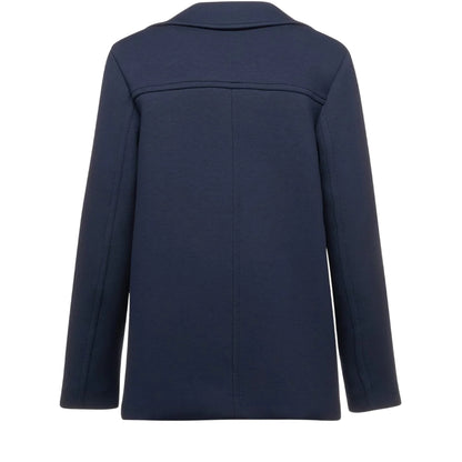 Sky Captain - Back - Geox Womens-Ladies Gardenia Double-Breasted Peacoat