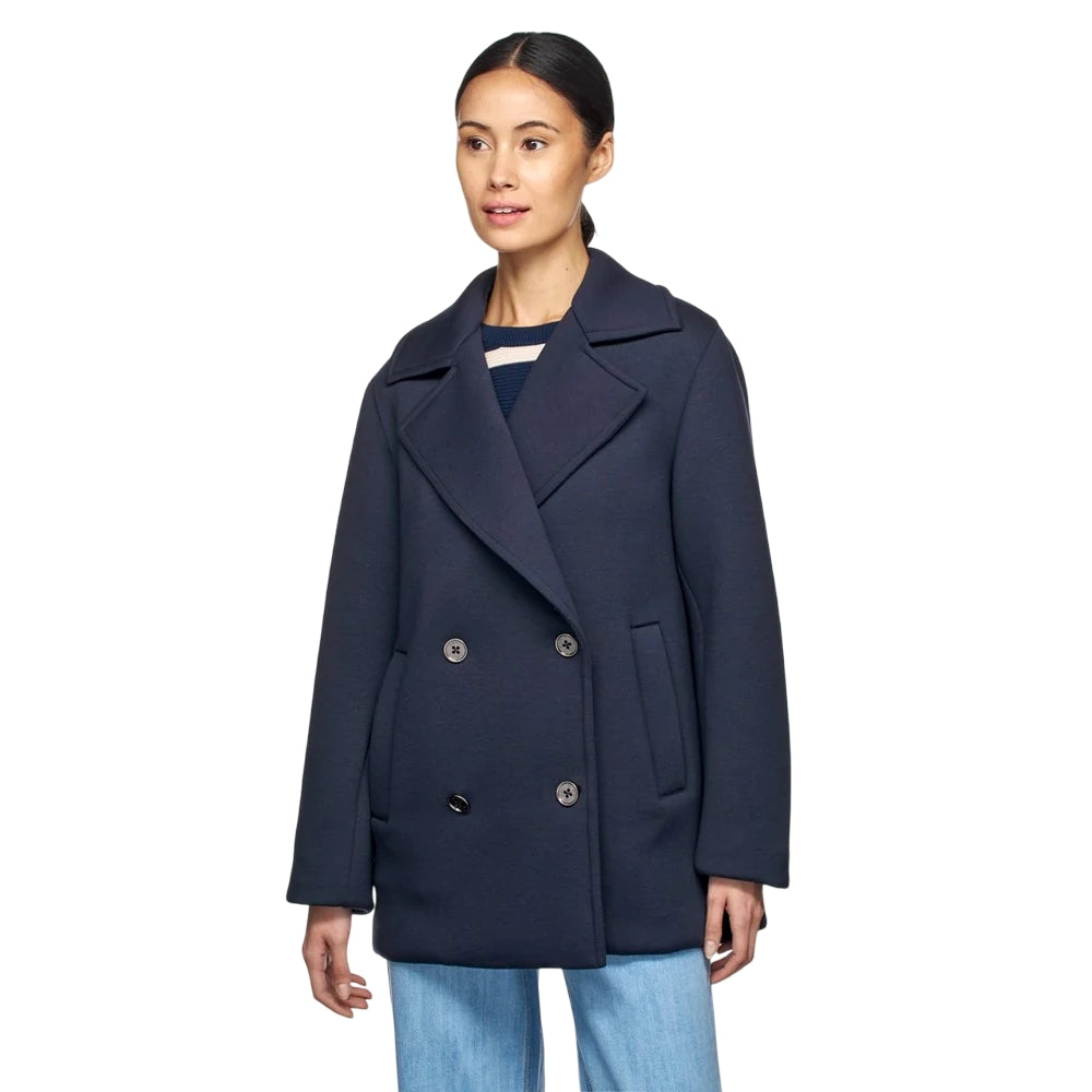 Sky Captain - Lifestyle - Geox Womens-Ladies Gardenia Double-Breasted Peacoat