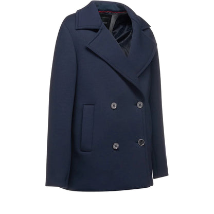 Sky Captain - Side - Geox Womens-Ladies Gardenia Double-Breasted Peacoat