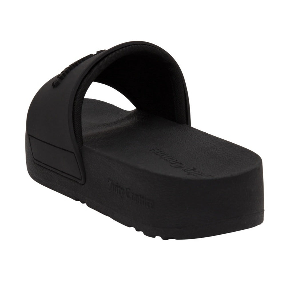 Black - Back - Juicy Couture Womens-Ladies Breanna Stacked Sliders
