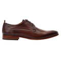 Burnt Brown - Lifestyle - Base London Mens Gambino Excel Leather Oxfords