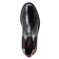 Black - Pack Shot - Base London Mens Bloom Leather Chelsea Boots