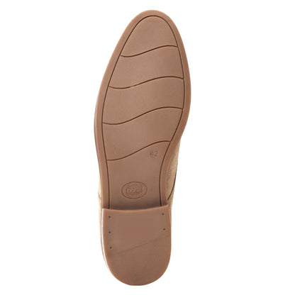 Sand - Side - Base London Mens Bronte Leather Derby Shoes