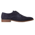Navy - Lifestyle - Base London Mens Bronte Leather Derby Shoes