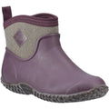 Wine - Front - Muck Boots Womens-Ladies Muckster II All Purpose Lightweight Ankle Wellington Boots