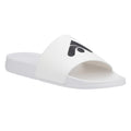 White - Front - FitFlop Unisex Adult Arrow iQushion Sliders