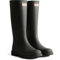 Dark Olive - Front - Hunter Unisex Adult Downpour Tall Wellington Boots