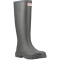 Dark Olive - Back - Hunter Unisex Adult Downpour Tall Wellington Boots