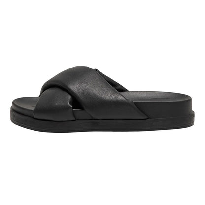 Black - Side - Only Womens-Ladies Onlminnie Sandals