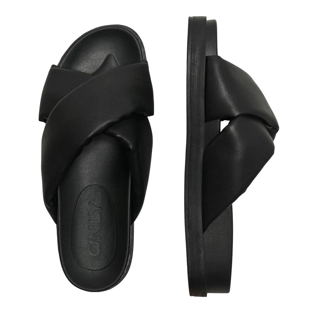 Black - Lifestyle - Only Womens-Ladies Onlminnie Sandals