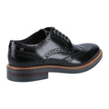 Black - Back - Base London Mens Woburn Excel Leather Brogues