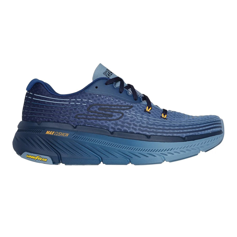Navy - Side - Skechers Mens Max Cushioning Premier 2.0 Vivid 2.0 Trainers