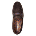 Burnt Brown - Lifestyle - Base London Mens Drum Suede Loafers