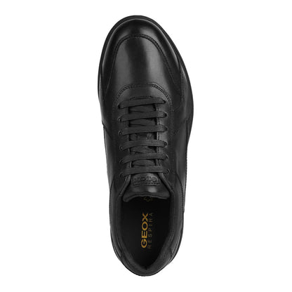 Black - Lifestyle - Geox Mens U Spherica EC12 Leather Shoes