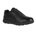 Black - Front - Geox Mens U Spherica EC12 Leather Shoes