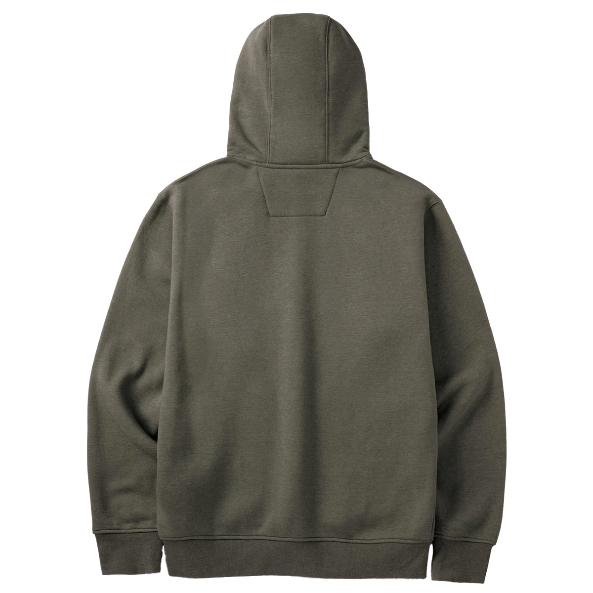 Army Moss Heather - Back - Caterpillar Mens Trademark Hoodie