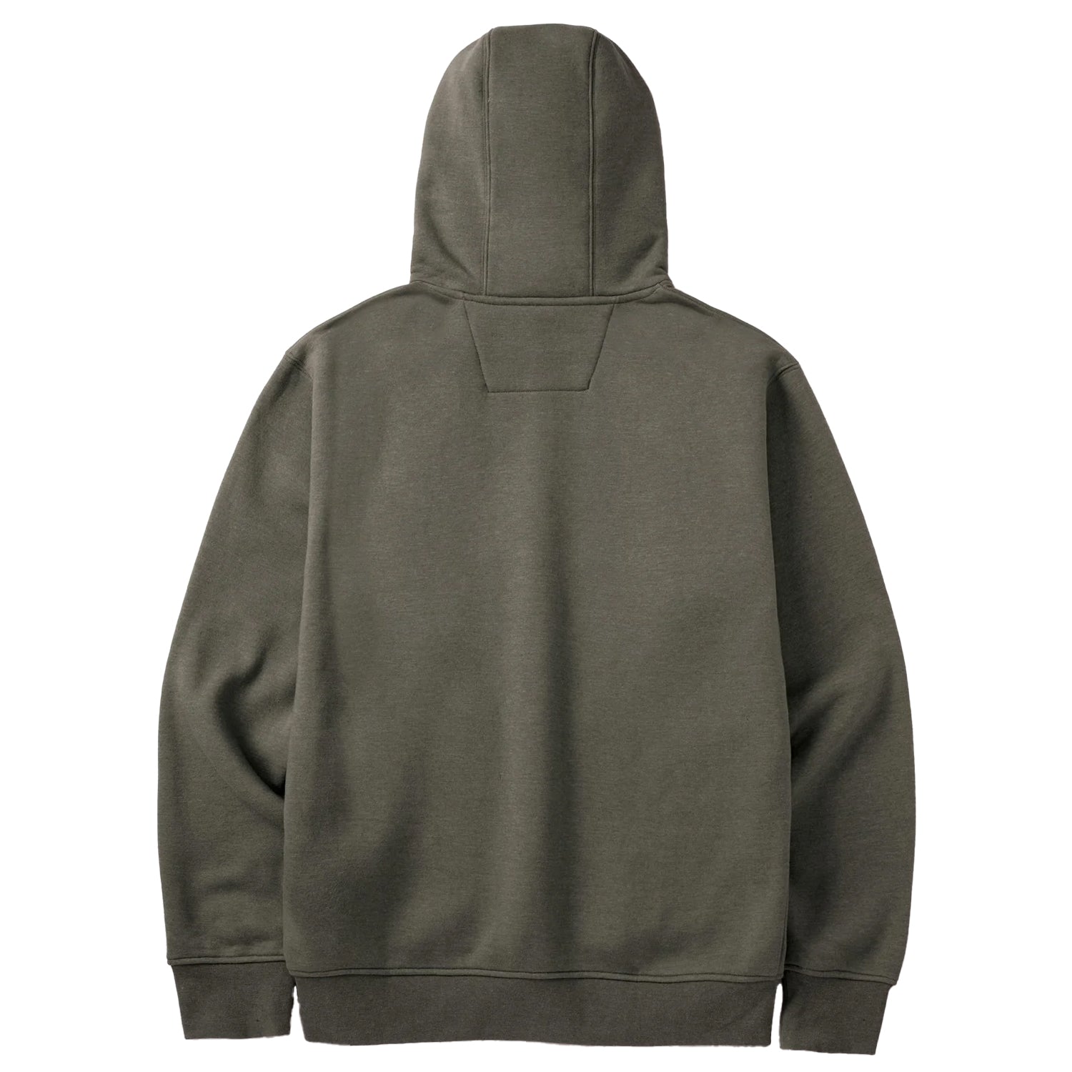 Army Moss Heather - Back - Caterpillar Mens Trademark Hoodie