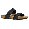 Black - Front - Geox Womens-Ladies D Brionia R Leather Sandals