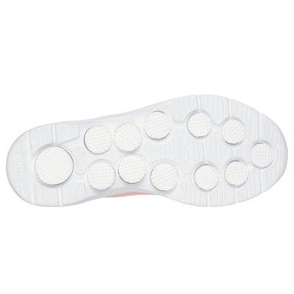 Peach - Pack Shot - Skechers Womens-Ladies Go Walk 7 Kaylor Trainers