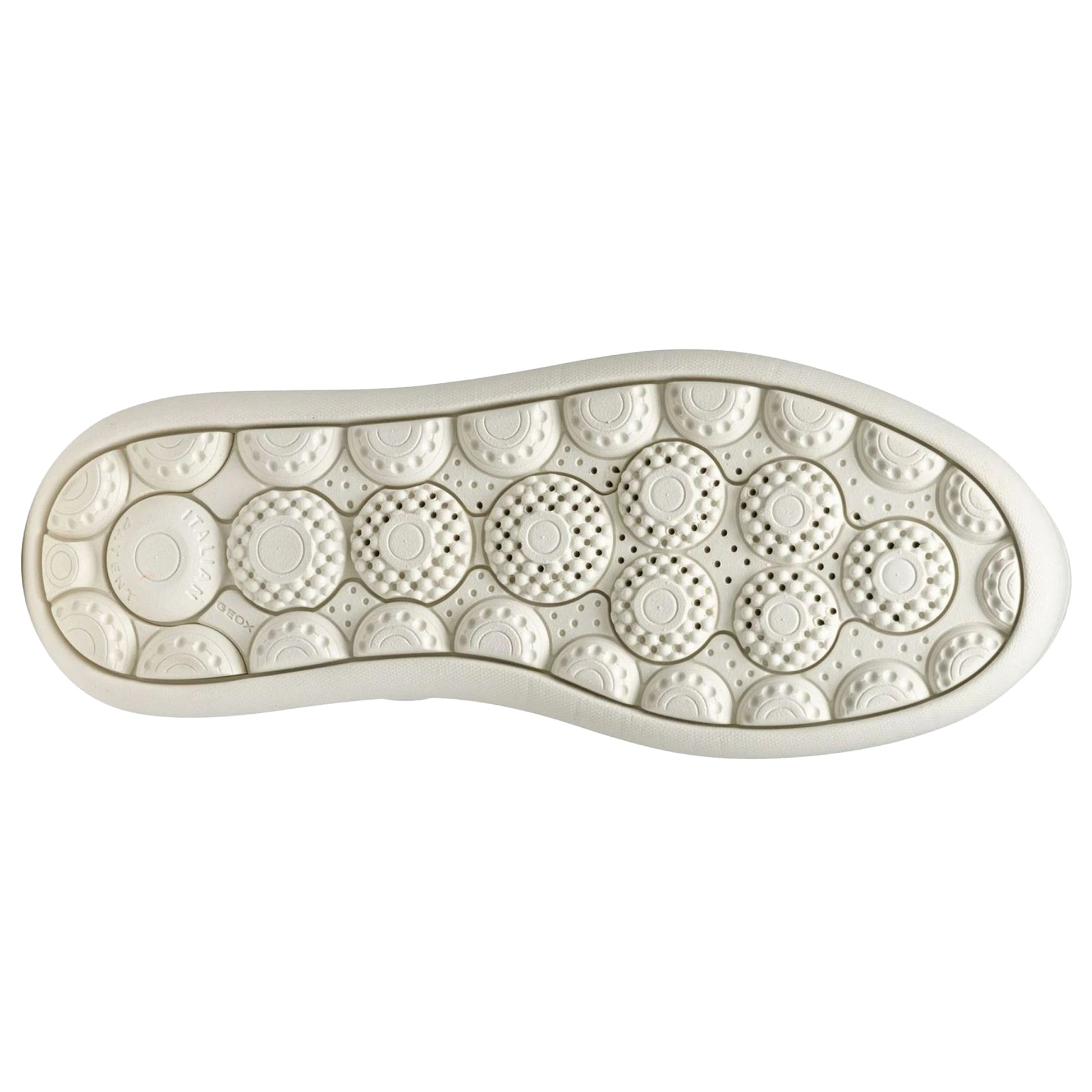 White-Light Gold - Lifestyle - Geox Womens-Ladies D Spherica ECUB 2 Trainers