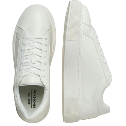 White - Lifestyle - Jack And Jones Mens Aspire Cupsole Trainers