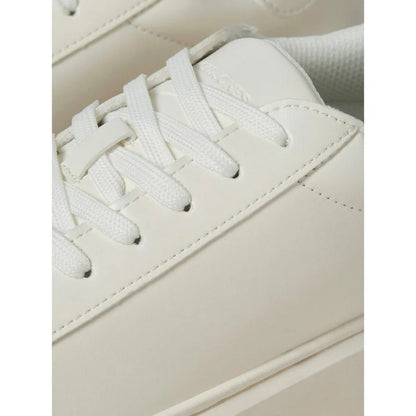 White - Pack Shot - Jack And Jones Mens Aspire Cupsole Trainers