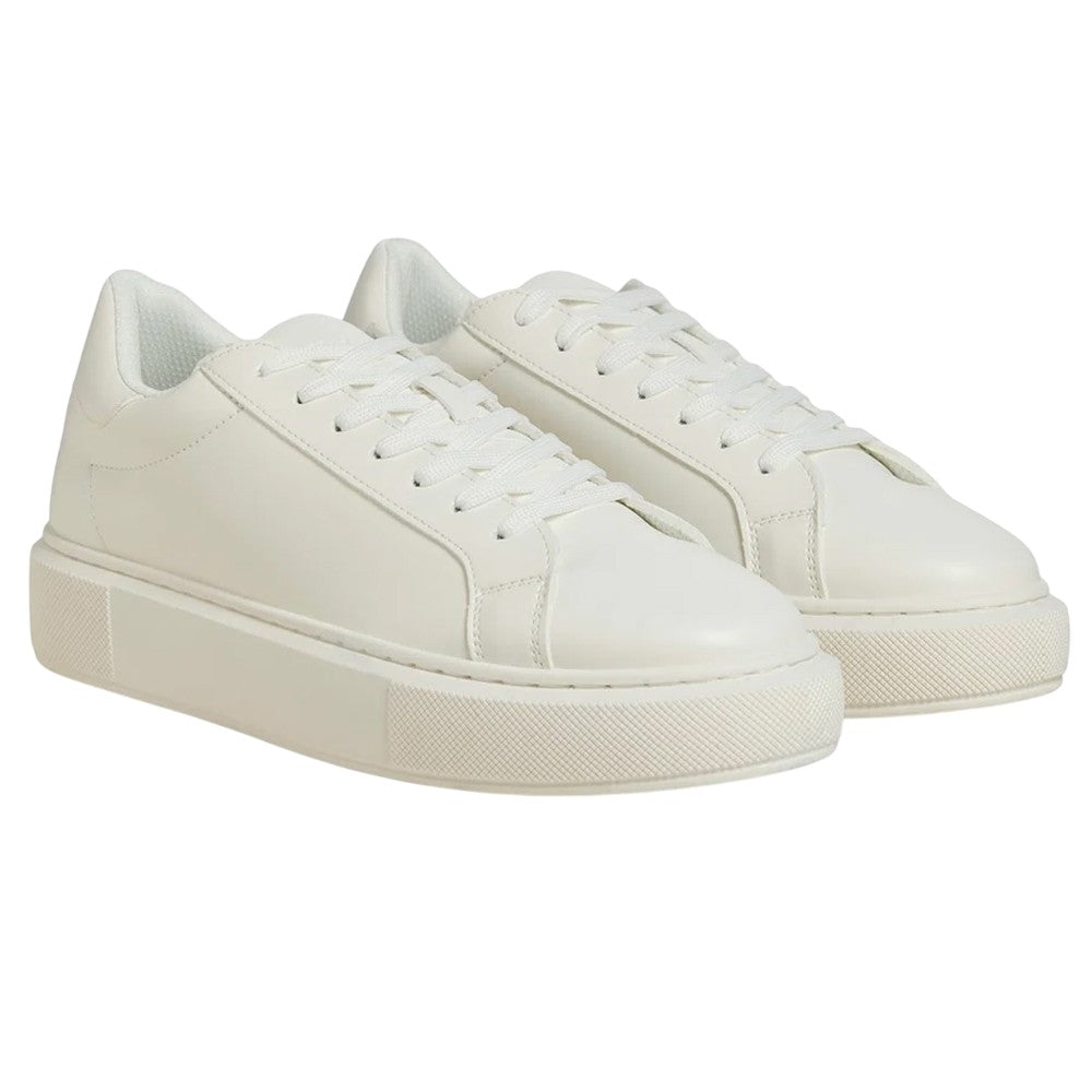 White - Front - Jack And Jones Mens Aspire Cupsole Trainers