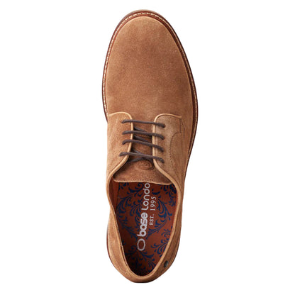 Ginger - Lifestyle - Base London Mens Mawley Suede Derby Shoes