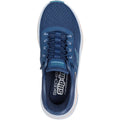 Navy-Teal - Pack Shot - Skechers Womens-Ladies Go Run Elevate 2.0 Banyan Trainers