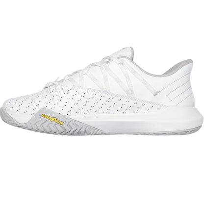 White - Lifestyle - Skechers Mens Viper Court Rally Leather Trainers
