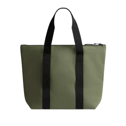 Deep Lichen Green - Back - Hunter Tummel Tote Bag