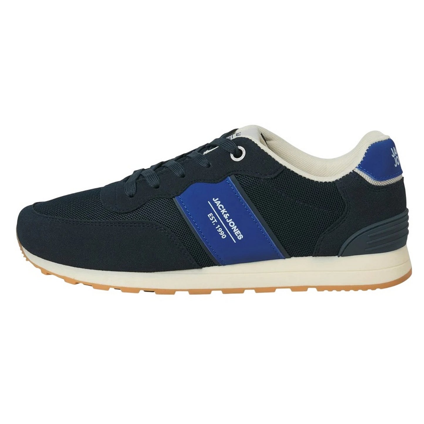 Medieval Blue - Side - Jack And Jones Mens Spirit Runner Trainers
