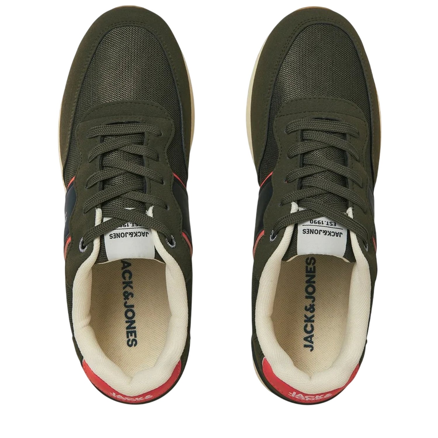 Olive Night - Lifestyle - Jack And Jones Mens Spirit Runner Trainers