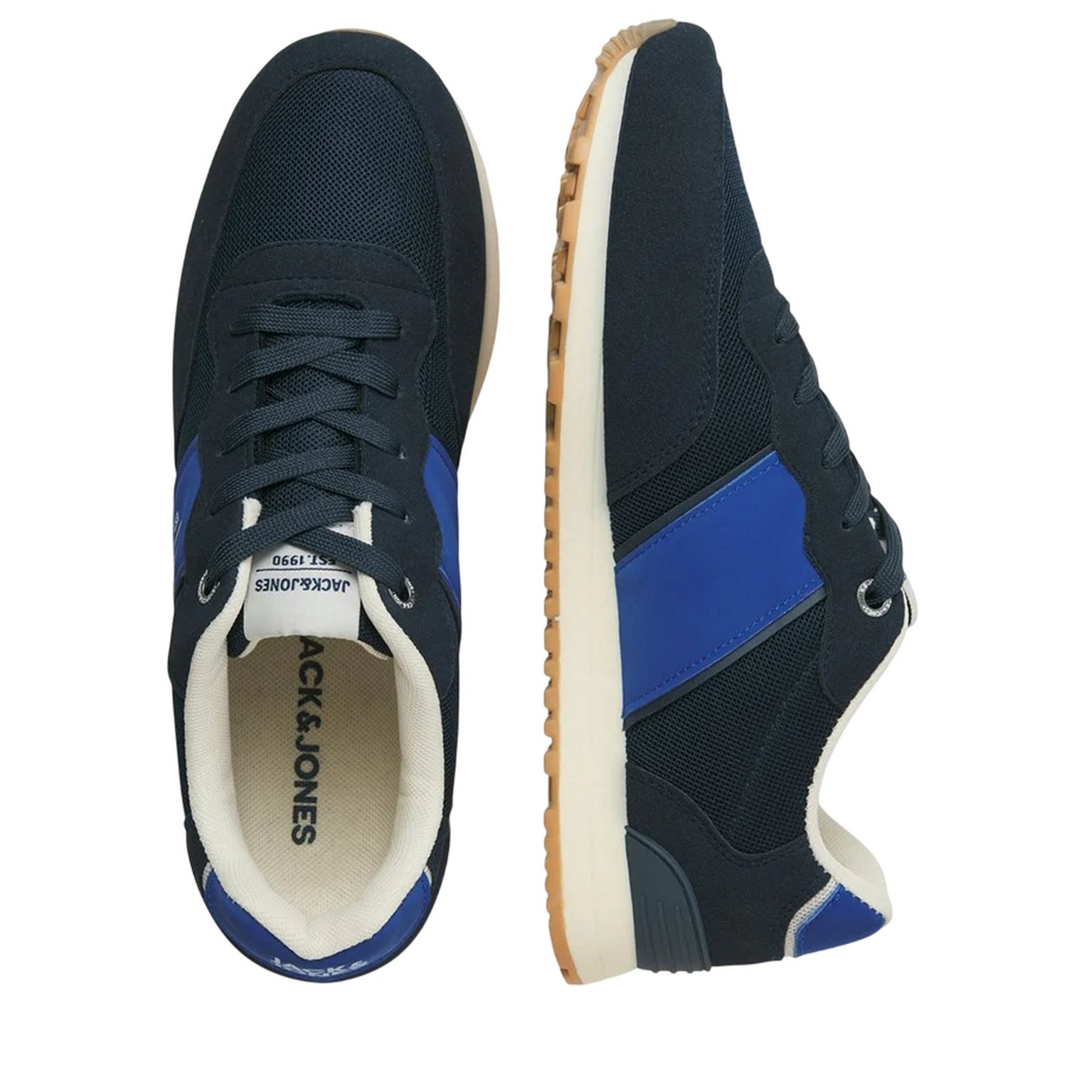 Medieval Blue - Lifestyle - Jack And Jones Mens Spirit Runner Trainers