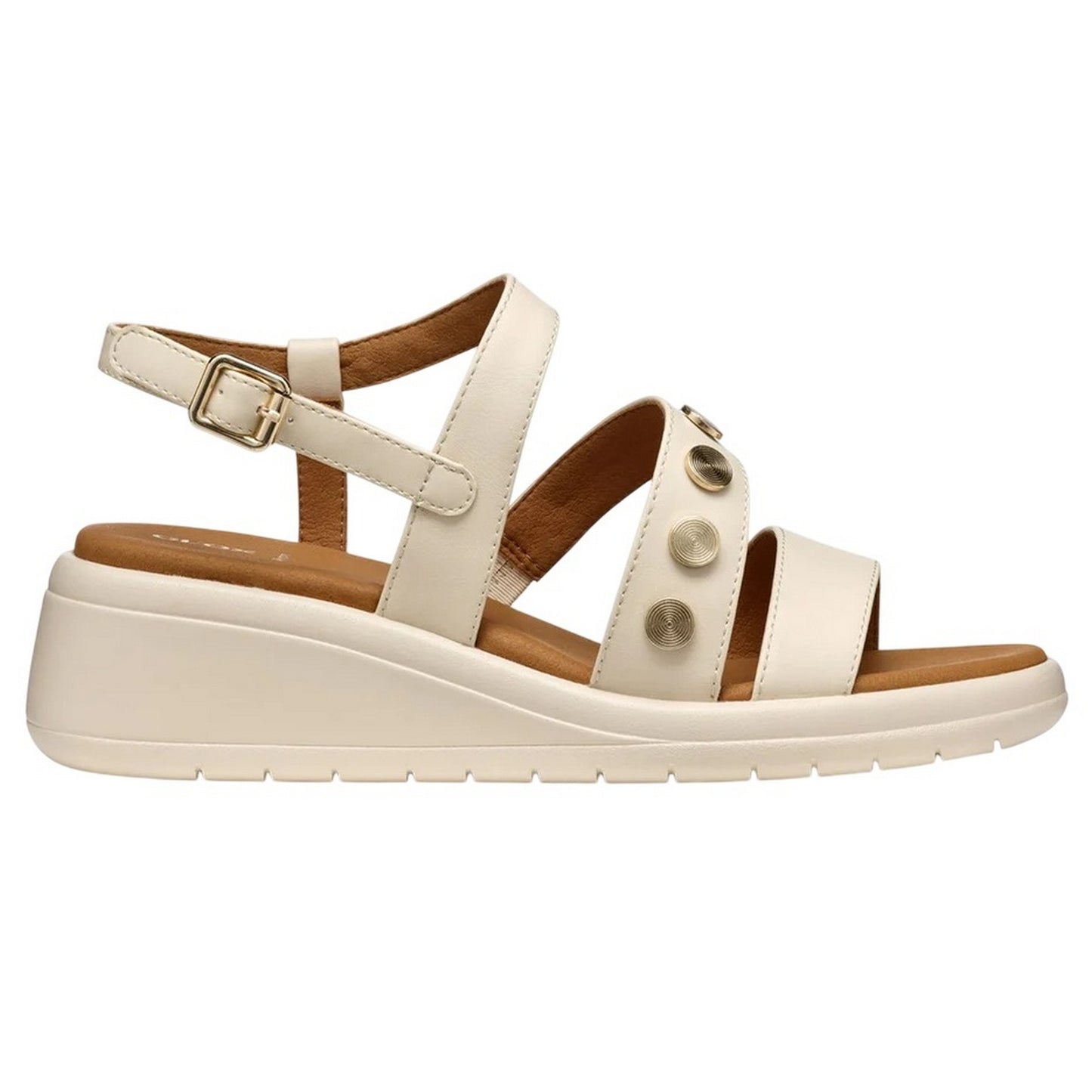 Papyrus - Side - Geox Womens-Ladies D Meliconia Sandals