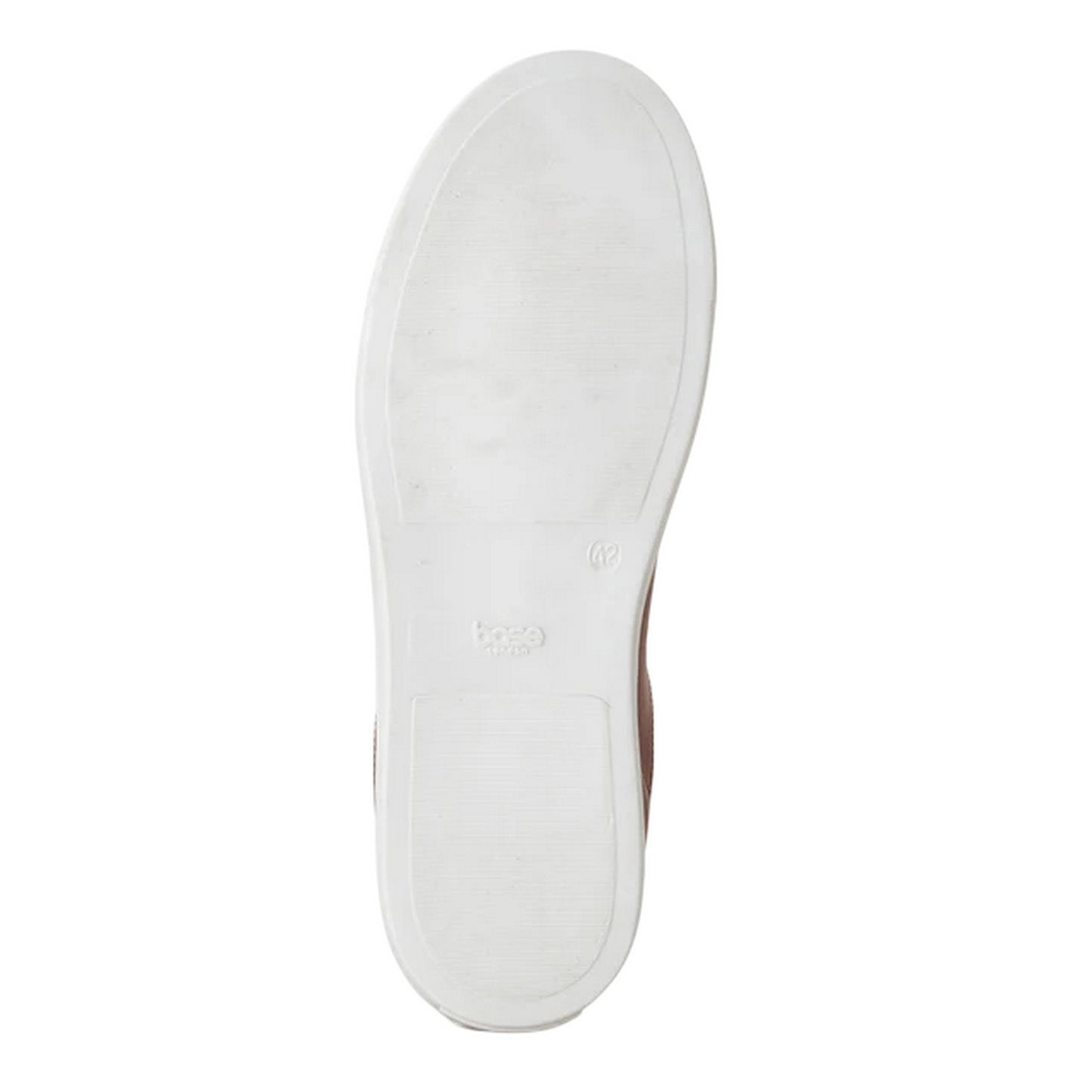Burnt Tan - Side - Base London Mens Tucker Leather Soft Trainers