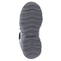 Black - Side - Geox Boys Baltic ABX Touch Fastening Trainers