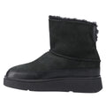 All Black - Back - FitFlop Womens-Ladies Gen-FF Mini Leather Ankle Boots