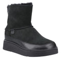 All Black - Front - FitFlop Womens-Ladies Gen-FF Mini Leather Ankle Boots