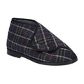 Check - Front - GBS William Great British Touch Fastening Bootee - Mens Slippers - Mens Bootee