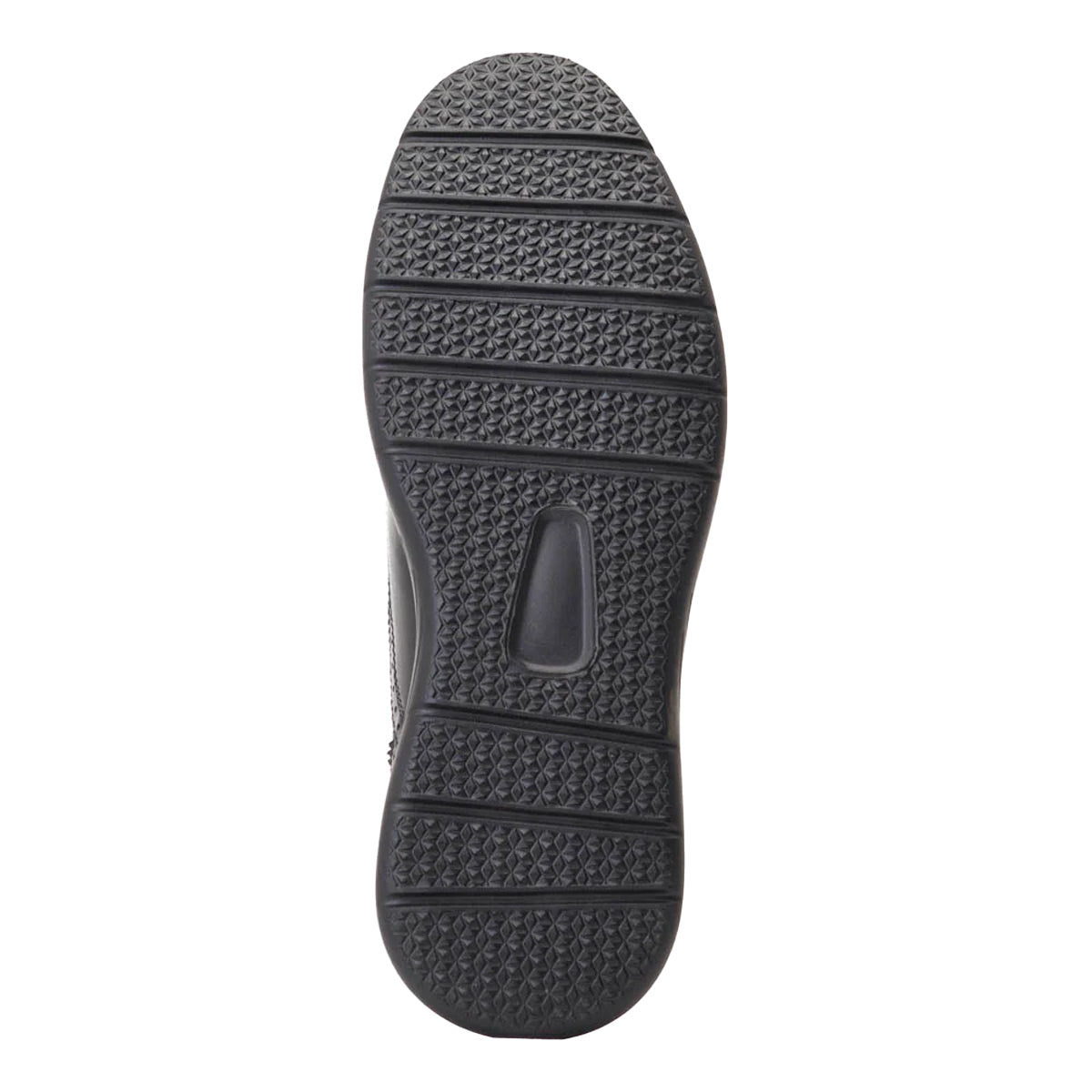 Black - Side - Base London Mens Flight Leather Brogues