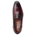 Bordo - Lifestyle - Base London Mens Bruno Leather Penny Loafers