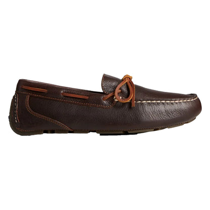 Amaretto - Back - Sperry Mens Davenport 1-Eye Leather Loafers