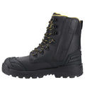 Black-Yellow - Back - Caterpillar Mens Striver Safety Boots