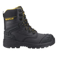 Black-Yellow - Side - Caterpillar Mens Striver Safety Boots