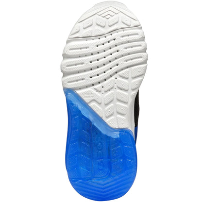 Royal Blue-Red - Back - Geox Boys Ciberdron Super Mario Trainers